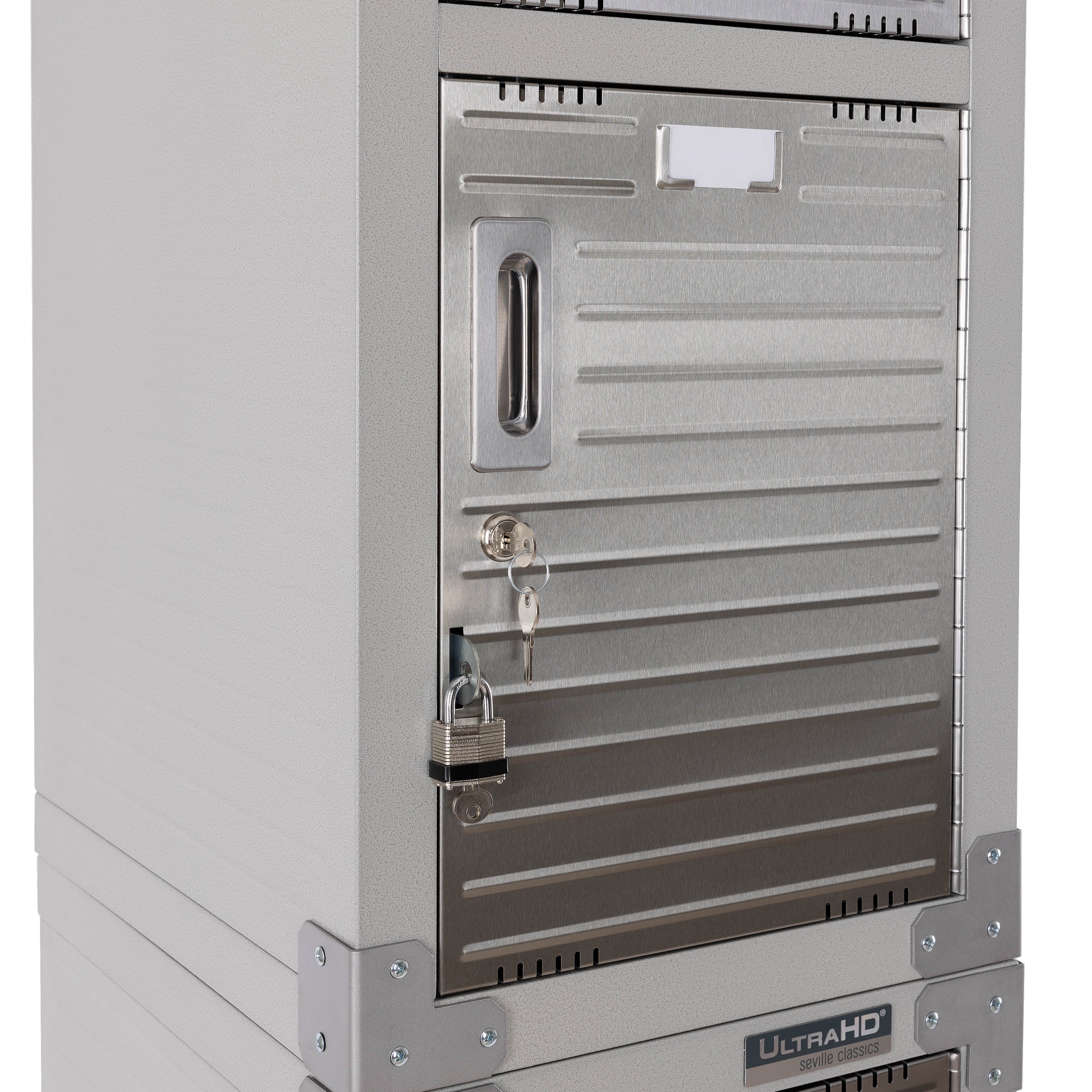 UltraHD® 4-Door Stackable Locker Cabinet – Seville Classics