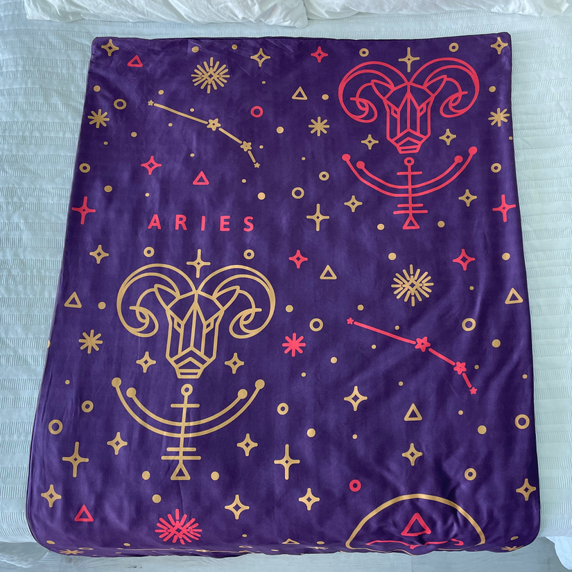 Virgo Zodiac Weighted Blanket | Hugs Blanket