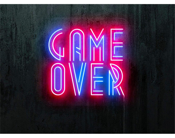 Game Over | LED Neon Sign | ONE Neon