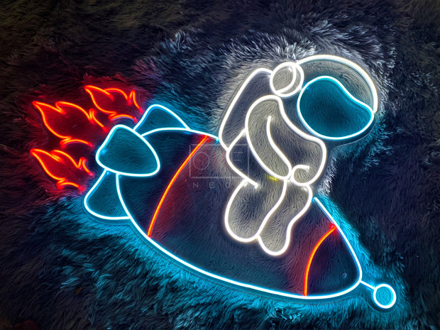 Space Astronaut | LED Neon Sign