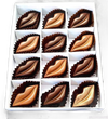 Organic Salted Caramel Chocolate Kisses Box 12