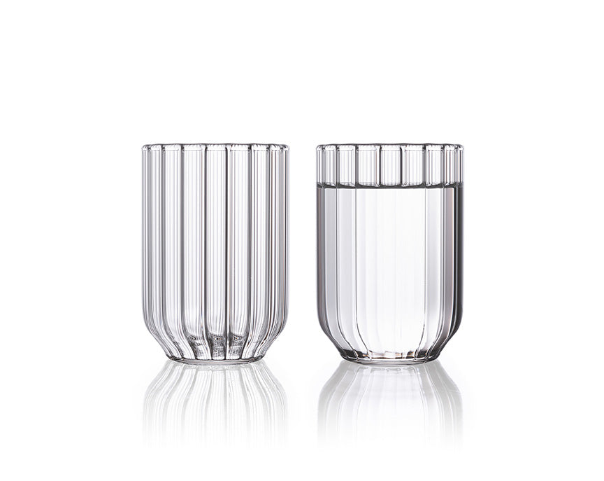 Dearborn Carafe with Dearborn Water Glass Set – f f e r r o n e design