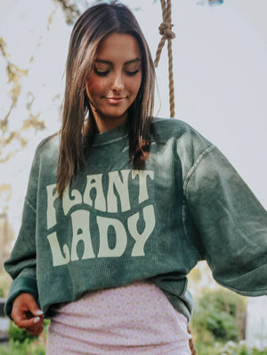 Plant Lady Corded Sweatshirt - CommonScents by Tayler E