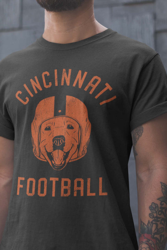 Cincinnati Football Golden Retriever T-Shirt