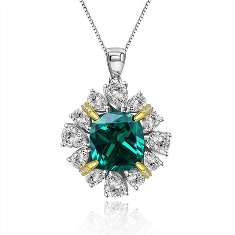 Vintage Emerald Pendant