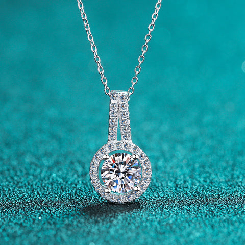 Moissanite Diamond Necklace