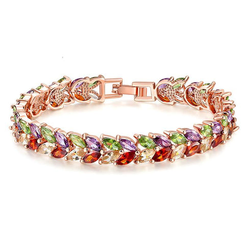 Multicolor Gemstone Bracelet