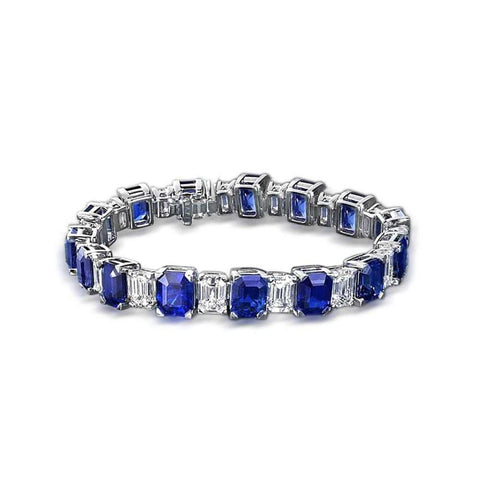 Sapphire Tennis Bracelet 