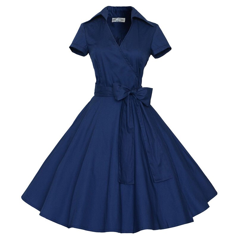 Robe A Pois Année 60 - Vintage Nation