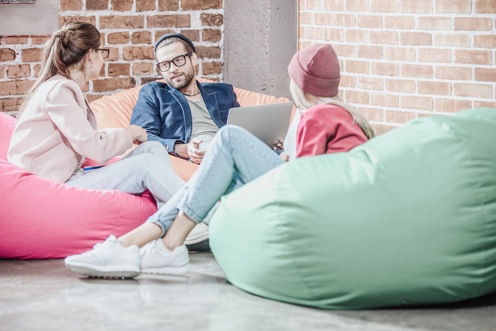 puff redondo bean bag gigante