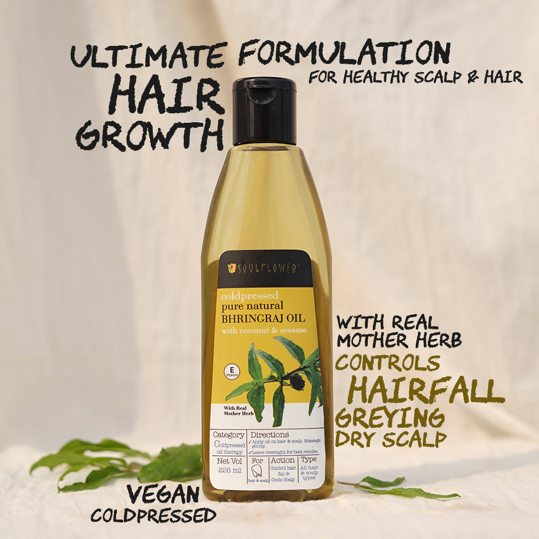 Onion  Bhringraj hair growth oil  For All hair Types  Sulphate  Fr