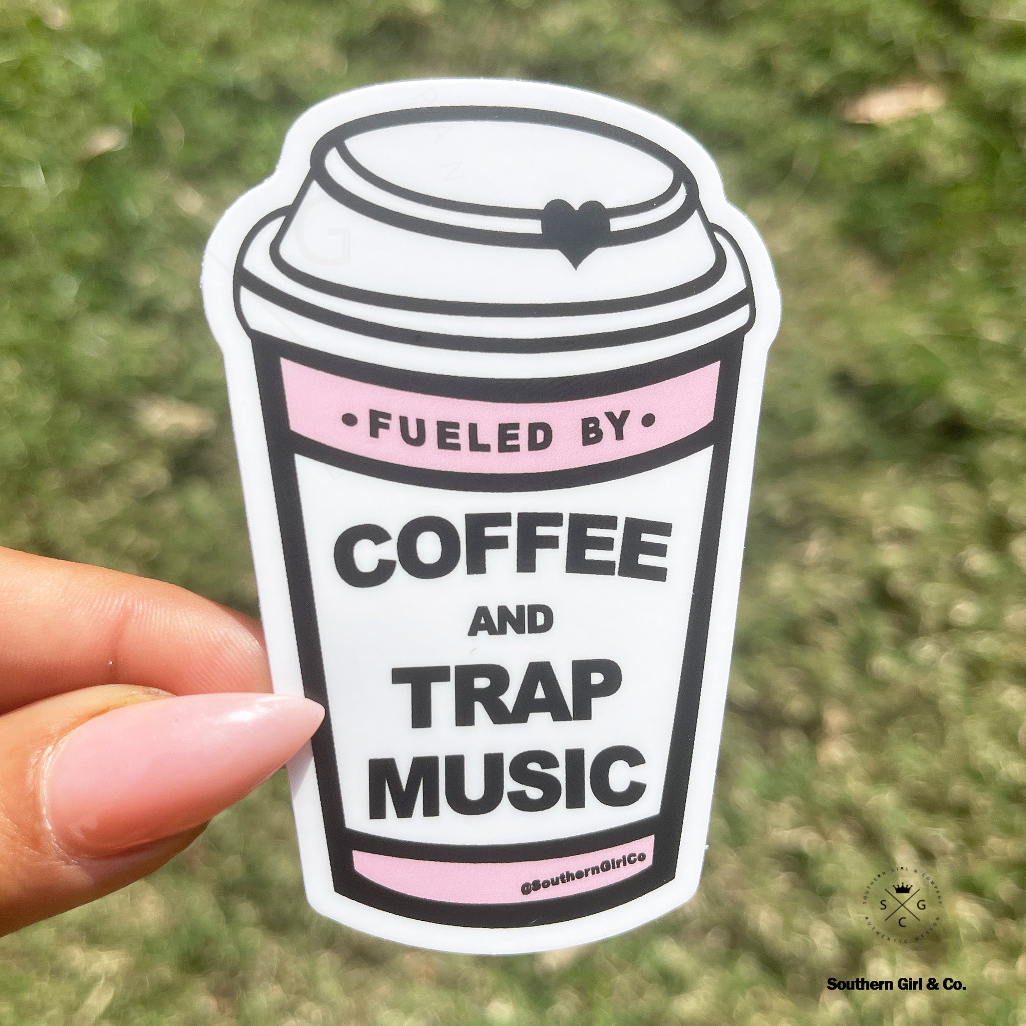 Coffee x Trap Music Sticker