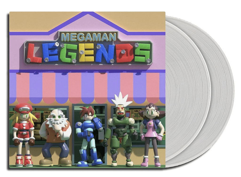 Capcom Sound Team Mega Man Legends (Original Video Game Soundtrack) Clear Vinyl 2LP PREORDER
