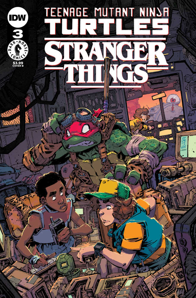 JUN231486 - TMNT VS. STREET FIGHTER #4 (OF 5) CVR B CARDY - Previews World