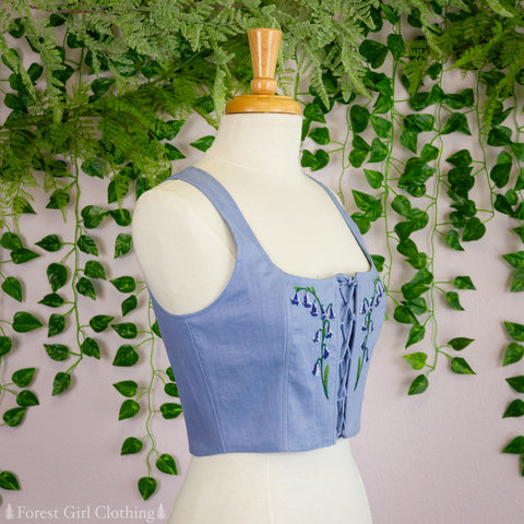 Bluebell vest side