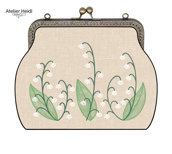 Lily of the Valley purse