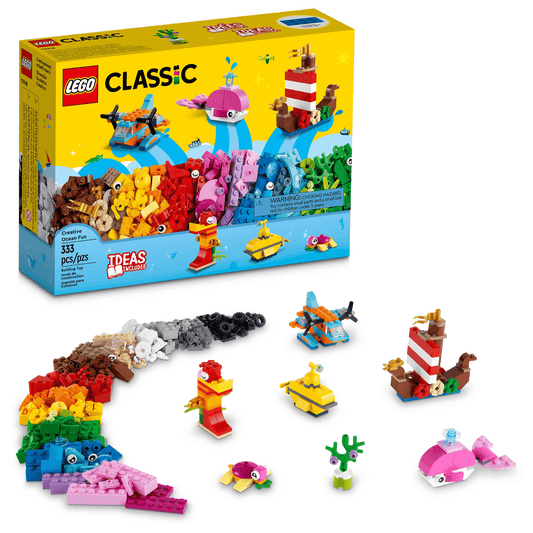 Creator 3in1 - Dolphin and Turtle (31128) – Brickscape Cafe