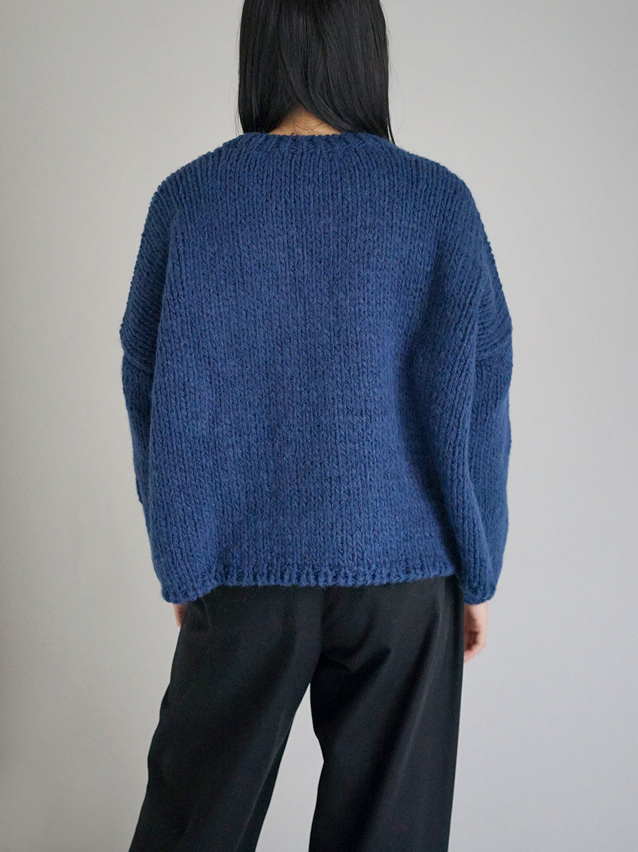 TORICI / AIRセーターSS “BLUE” – steef online