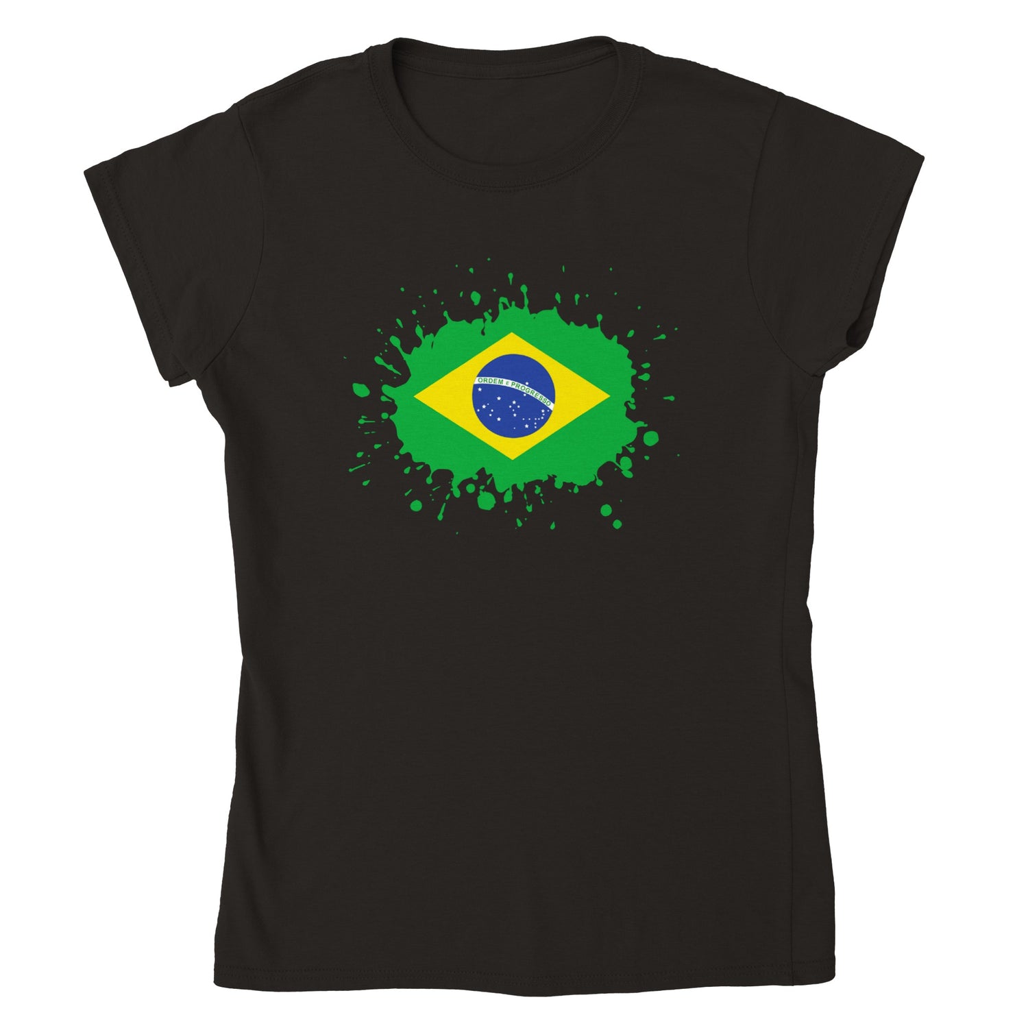 Women's T-Shirt Brazil Splash Style | Brazilian Shop Online