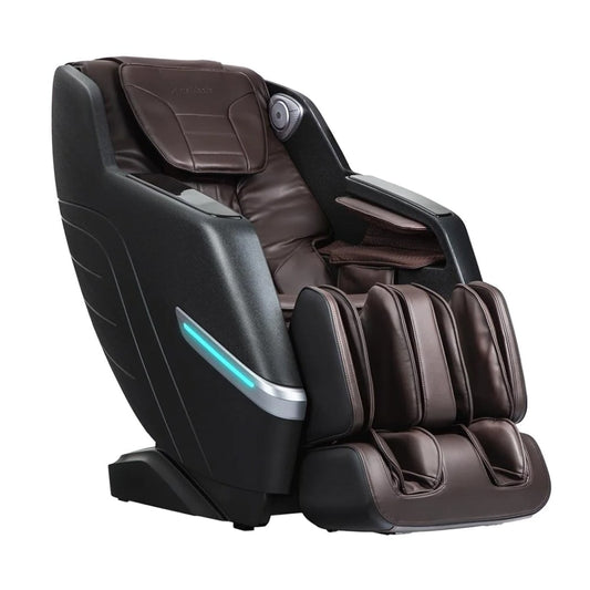 Synca Wellness Hisho SLTrack Zero Gravity Massage Chair Brown Hisho Brown -  Best Buy