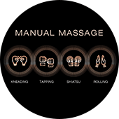 Osaki OS-Pro Maestro Manual Massage Modes