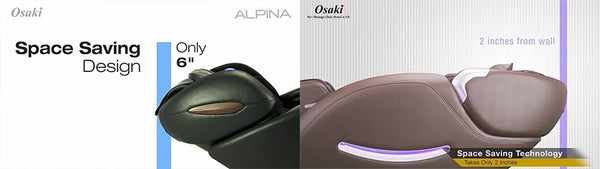 Alpina vs OS-4000XT Space Saving