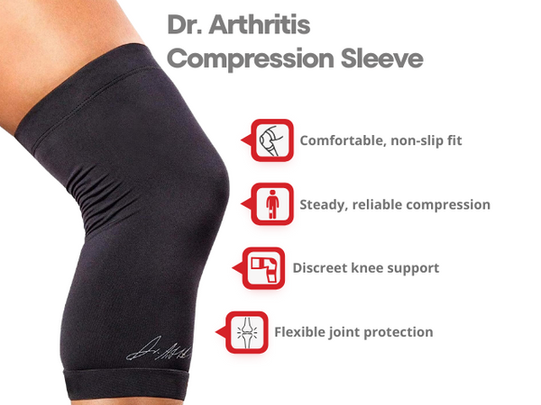 膝用圧縮スリーブ_Dr. Arthritis 膝用スリーブ