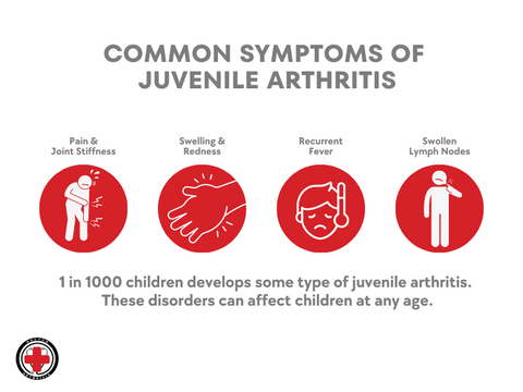 common symptoms of juvenile arthritis