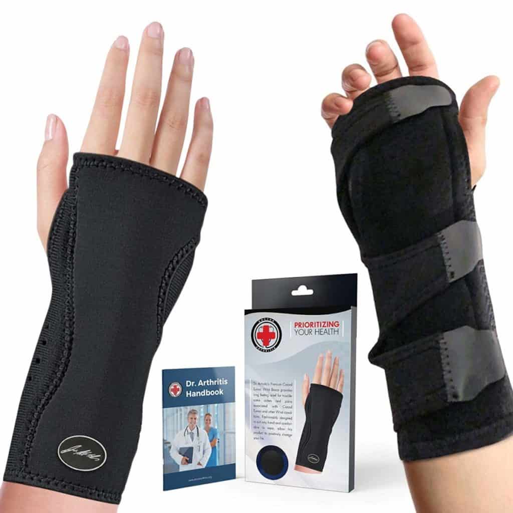 Premium Carpal Tunnel Brace & Dr. Arthritis Handbook