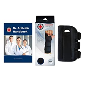 Carpal Tunnel Wrist Brace [Single] & Dr. Arthritis Handbook