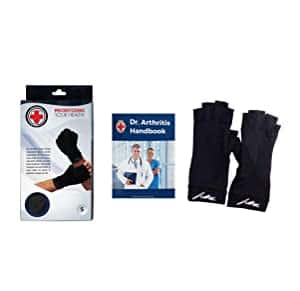 Copper Compression Gloves & Dr. Arthritis Handbook