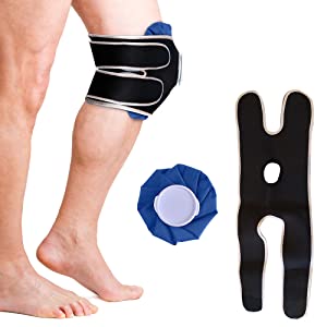 Dr. Arthritis Knee Ice Pack and Support Brace Wrap