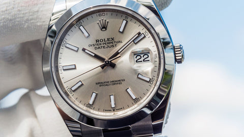 Rolex 2022 Datejust Silver Dial on Oyster 126300
