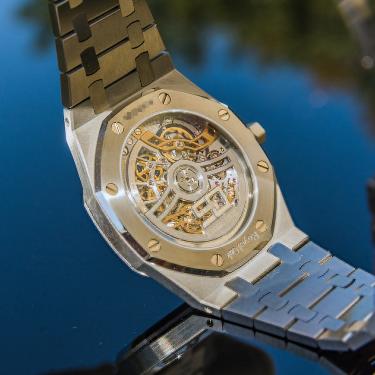 Audemars Piguet Royal Oak Steel Flying Tourbillon Squelette Skeleton D