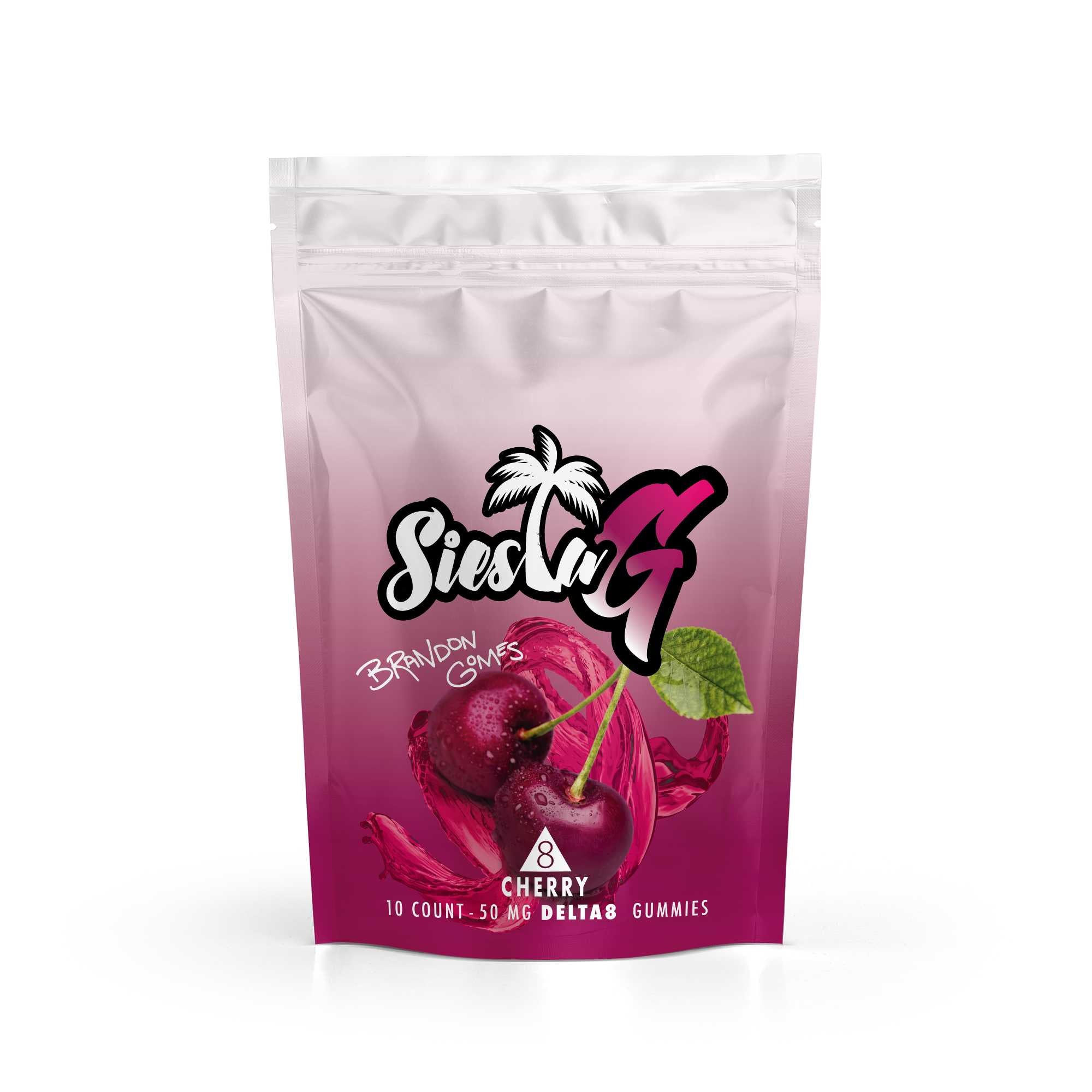 Delta 8 THC Gummies 500mg 10 Pack Cherry Siesta-G