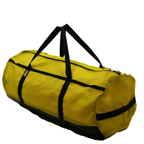 Divided Mesh Duffel Rig Bag, Multi Compartment & Zippers