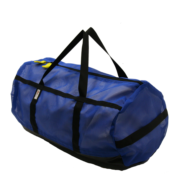 Duffel Bag with Mesh Top & Solid Bottom, River & Boat Gear, Rig Bag