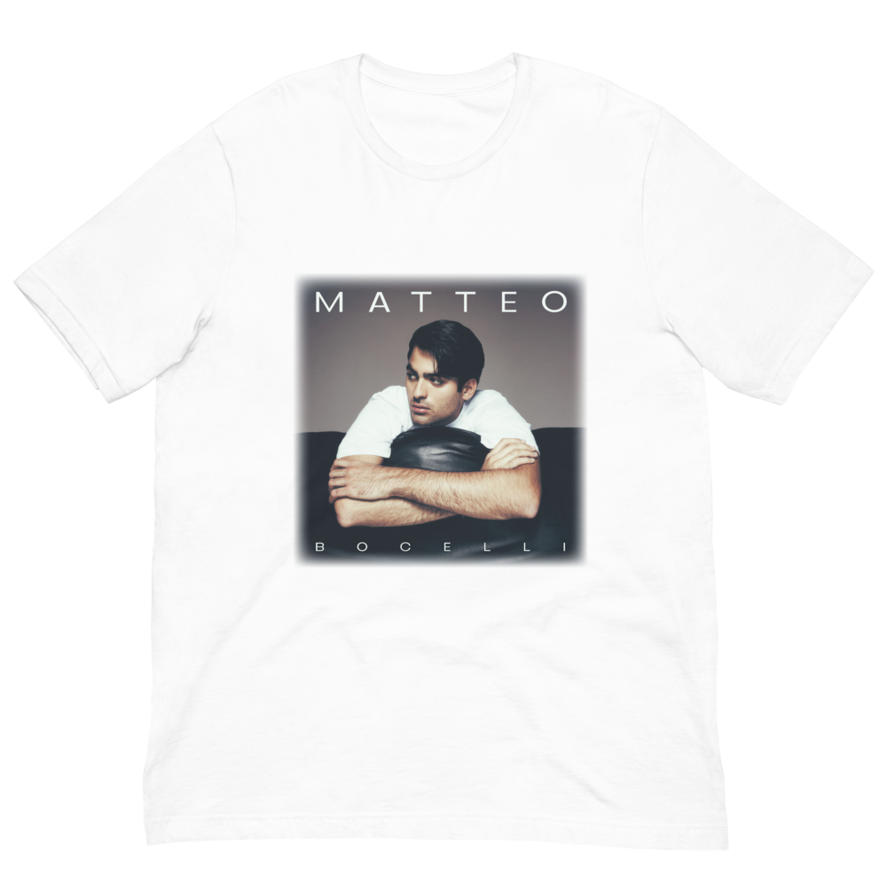 Matteo T-Shirt + Signed Art Card - Matteo Bocelli Official Store product image