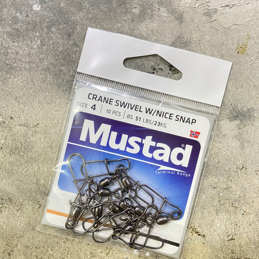 Mustad MA025-BN (77500) Rolling Swivel Diamond Eye: 4