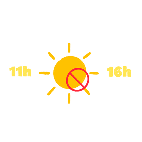 No expongas a tu bebé al sol entre 11h y 16h