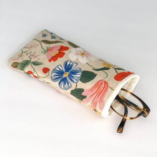 Rifle Paper Co Amalfi floral soft glasses case – Grannys On the Go