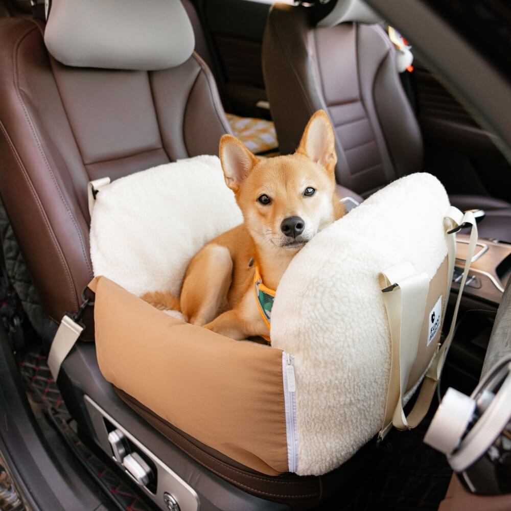 Image of Travel Safety Pup Protector Large Dog Car Seat Bed