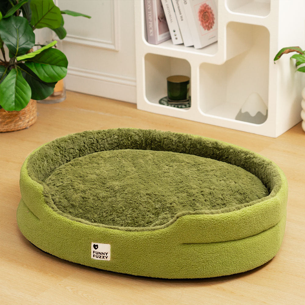 Luxury Moss Rug Hand Tufted Wool Pet Mat Pet Rug - FunnyFuzzy