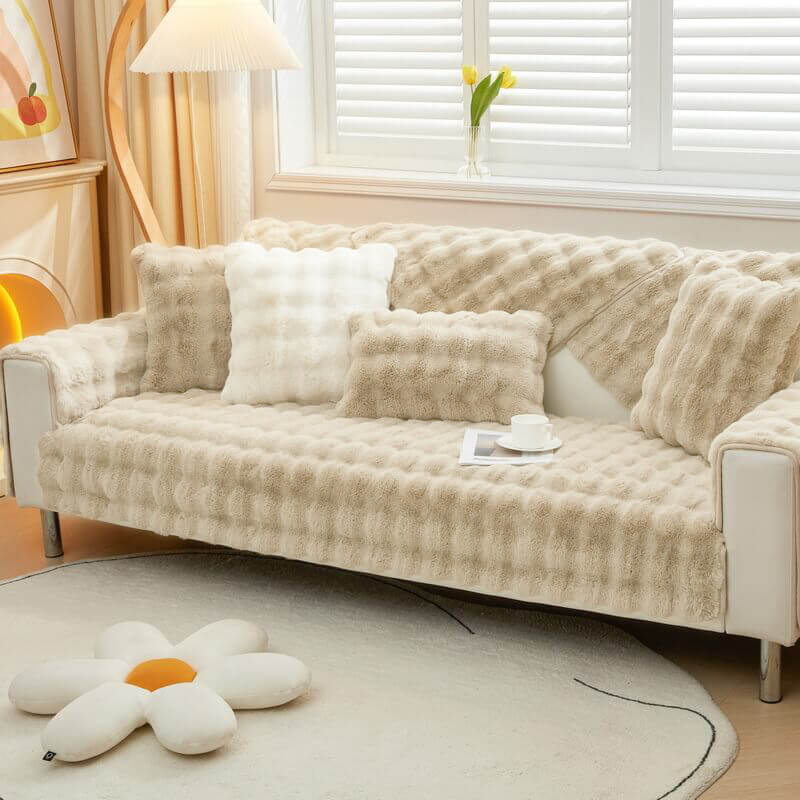 Vintage Bedside Rugs Non-slip Waterproof Living Room Carpet - FunnyFuzzy