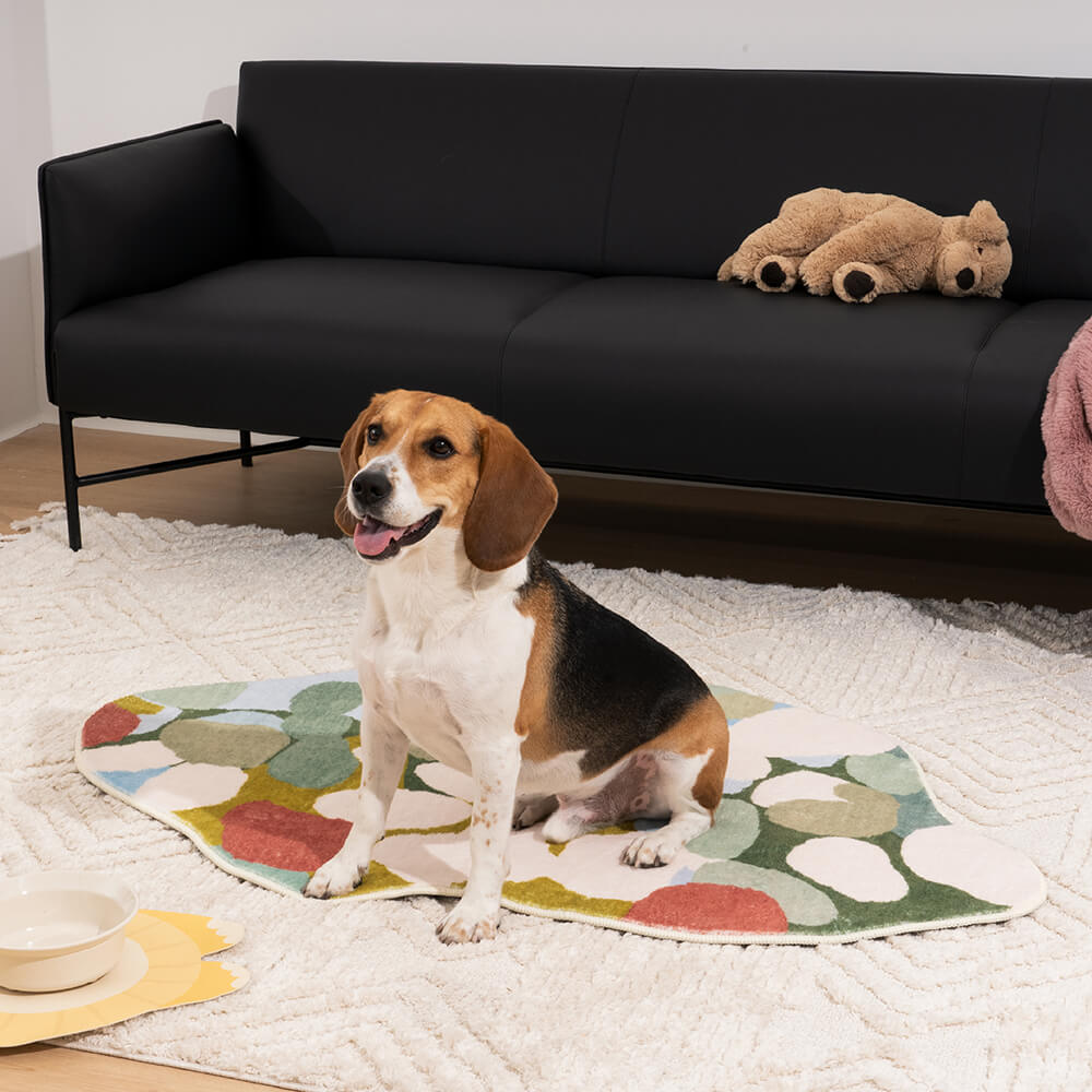 Wonderland Daisy Carpet Pet Mat Pet Rug - FunnyFuzzy