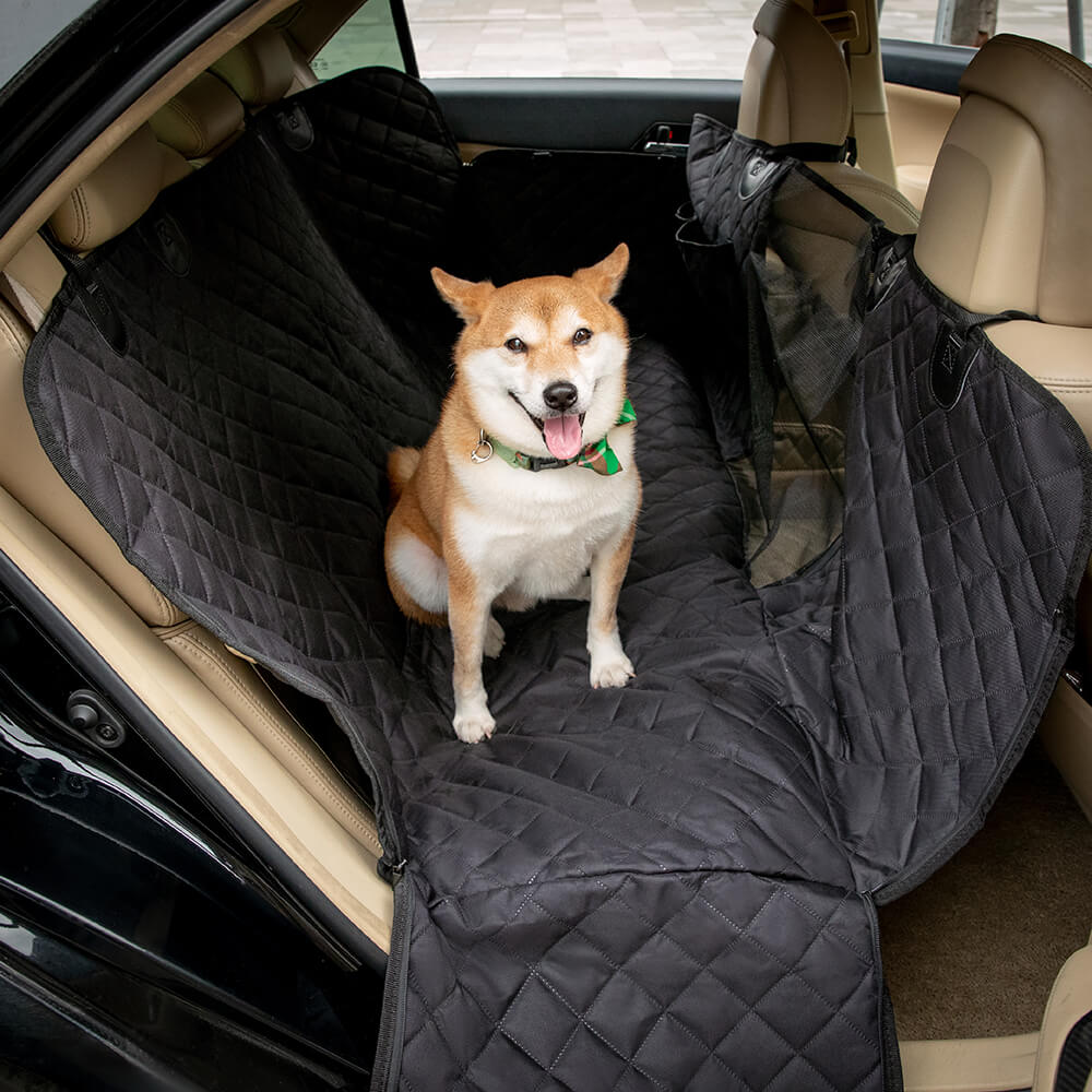 FUNNYFUZZY X Klarna Travel Safety Dog Car Seat Bed - FunnyFuzzy