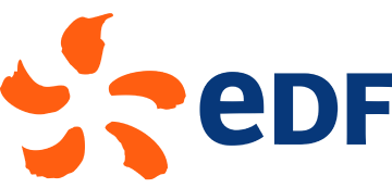 Logo EDF, client de JustOneCard
