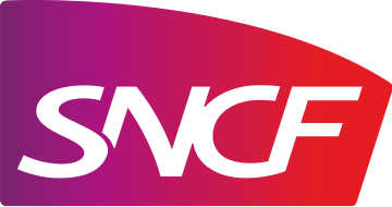 Logo SNCF, client de JustOneCard