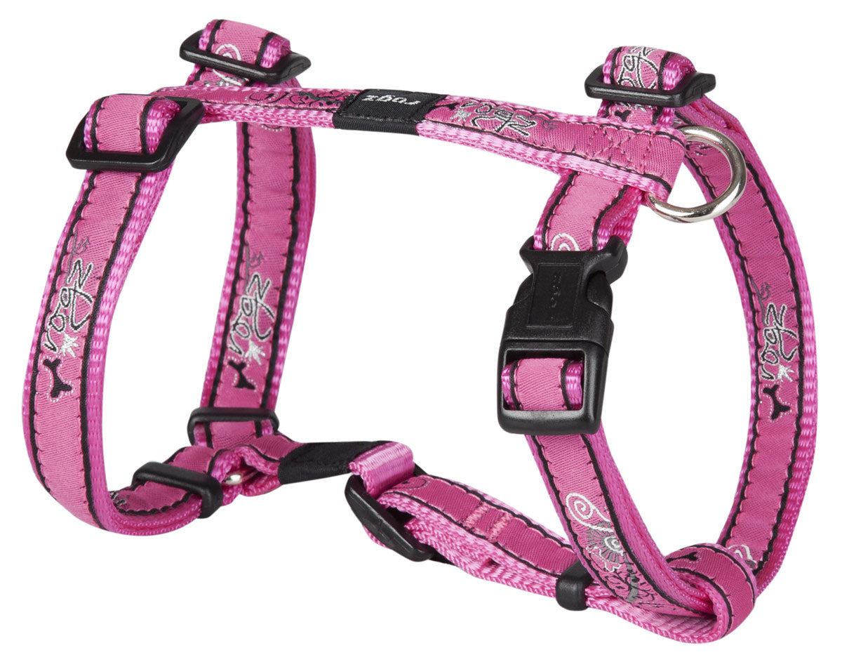 Image of Rogz Fancy Dress Pink Dog Collar Clearance - Extra Large