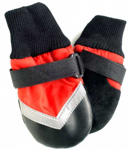 Image of Extreme All Weather Boots Red (XXXSmall) Red/Black 1.5" - XXX Small